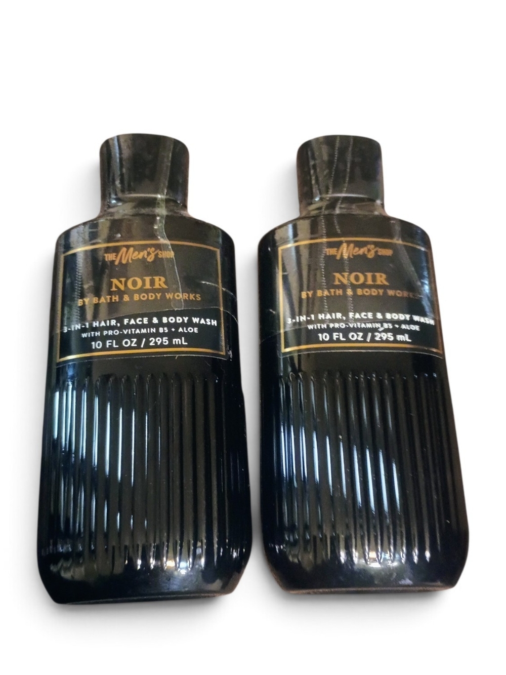 2 Bath & Body Works Noir 3-in-1 Hair, Face & Body Wash - Black